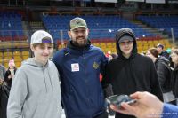 Spotkanie z kibicami.